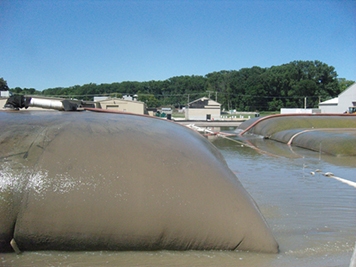 A geotube. 
