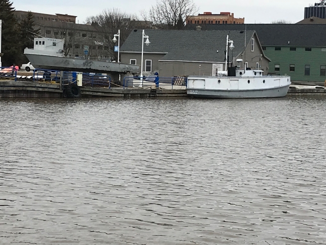 A harbor. 