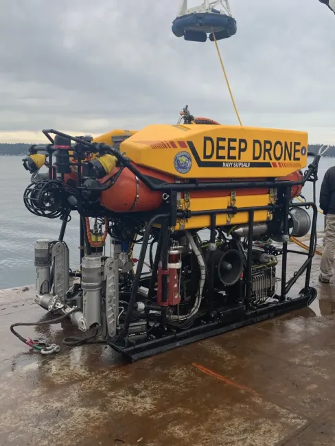 A sea drone.