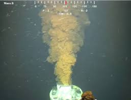 Oil coming from a wellhead.