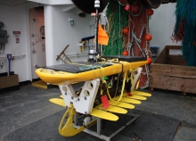 A wave glider. 